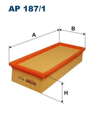 Fits filtron 187 air - 187/1,