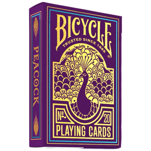 Bicycle playing cards purple - playing,