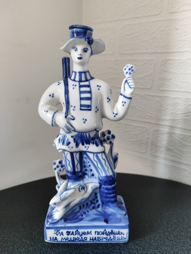 Gzhel ussr porcelain - gzhel, figurine