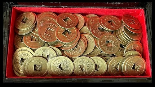 Lucky chinese coin 4 - lucky,