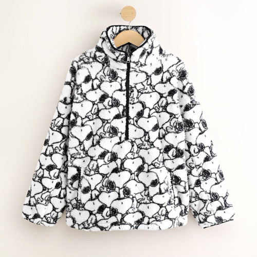 Snoopy borg fleece zip - snoopy,