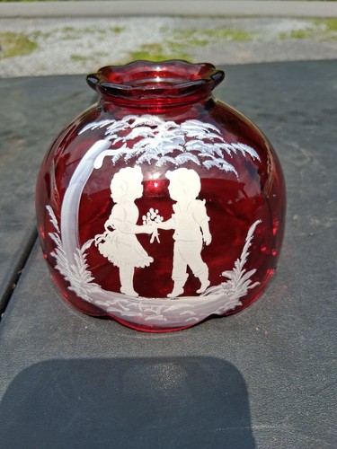 Mary gregory ruby fairy - gregory,
