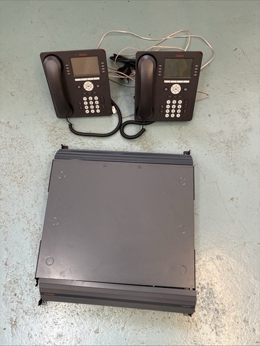 Working telephone system - telephone,