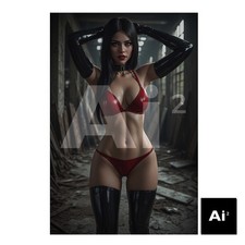 A4 ART PRINT Vamperella