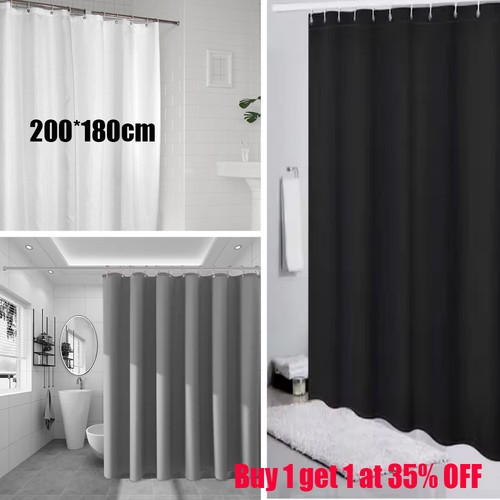 Extra long fabric shower - long,