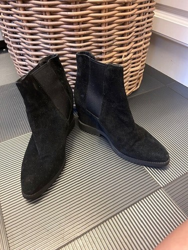 Ash women suede black - women's, boots