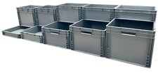 Heavy Duty Recycled Plastic Storage Boxes - 40 x 30cm, 60 x 40cm & 80 x 60cm