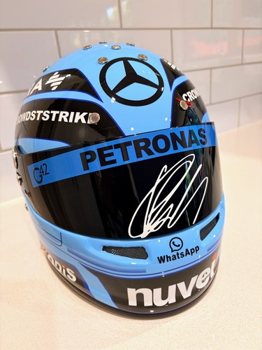 George russell helmet - george,