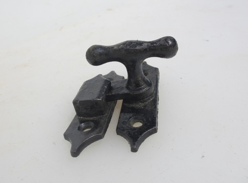 Vintage iron latch - iron, catch