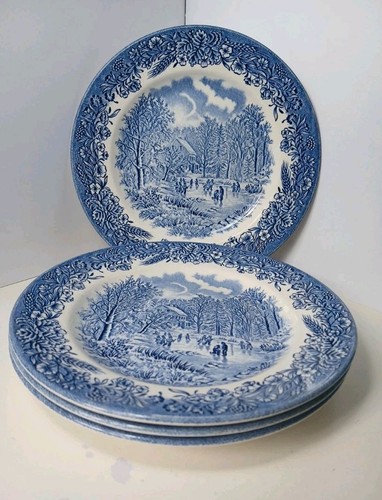 Vintage churchill england blue - vintage,