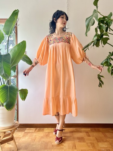 70s mexican embroidered pink - 70s,