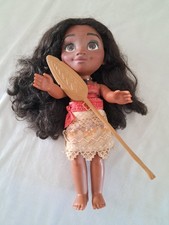 Disney Animator Moana Large Doll 13” Movie Singing Talking Lights Sounds Toy