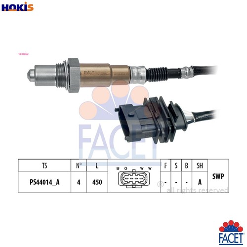 Lambda sensor 8362 - lambda, 10.8362