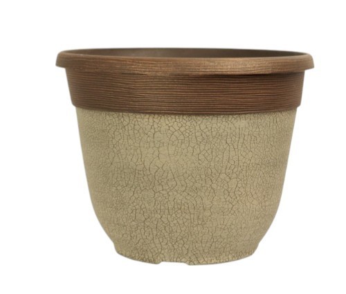 30cm round garden planter - round,