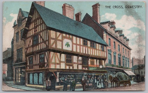 Oswestry the cross and llwyd - oswestry,