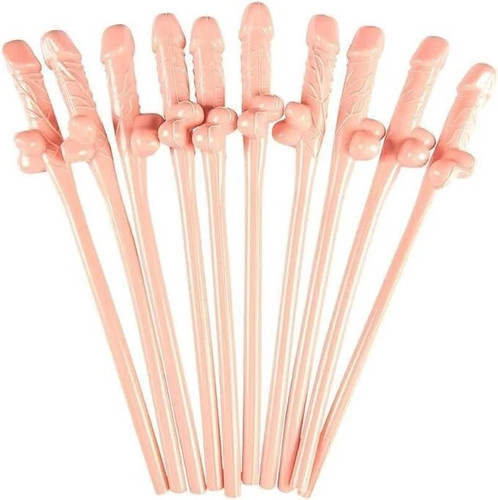 Hen party penis willy straws - party,