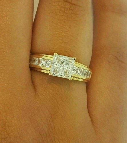 Princess cut simulated - princess,