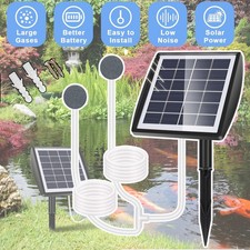 Solar Powered Oxygenator Pond