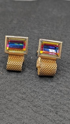 Vtg gold tone mesh wrap - vtg,