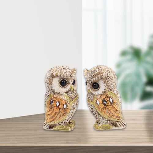 2pcs owl statue - 2pcs,