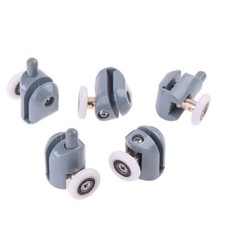 Pack of 4 x Shower Screen Door Rollers Runners Wheels Pulleys 25mm wheels Dia