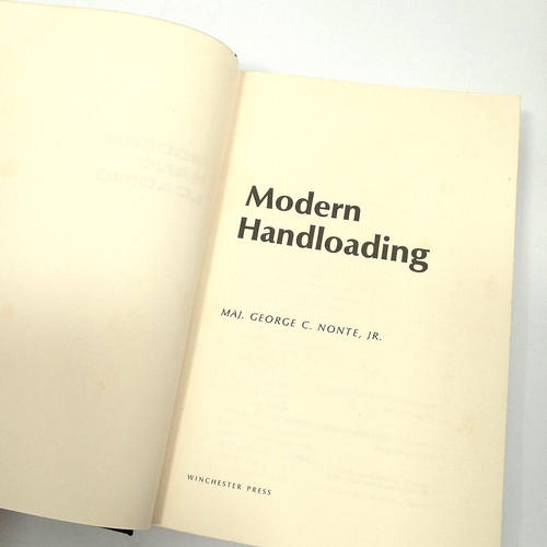 Modern handloading major - handloading,
