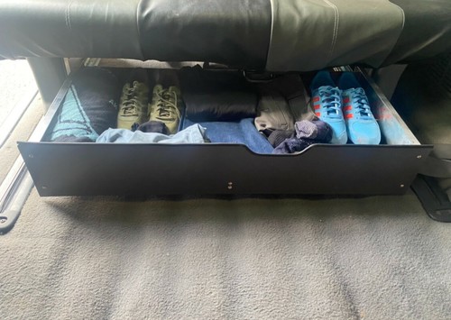 Mazda bongo under - seat, storage