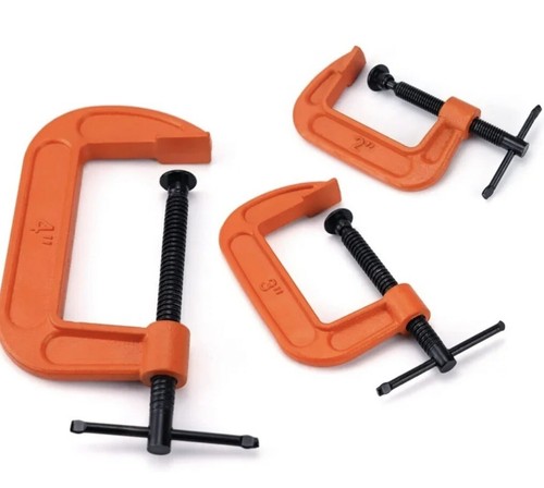 Heavy duty clamps 3 4 - g, 2"