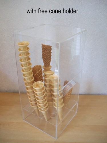 New ice cream cone display - new,