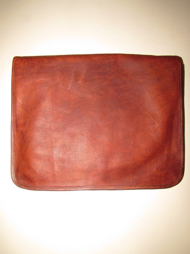Unisex soft leather messenger - unisex,