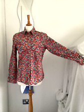 Vintage ?80s Ladies Cacherel Liberty Print 'Poppy & Daisy' Shirt /14
