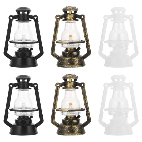Pcs mini oil lamp dollhouse - ,
