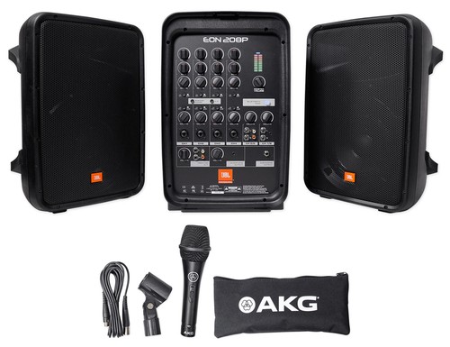 Jbl eon208p portable system - portable,