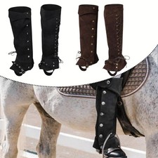 Renaissance Boot Covers Halloween Steampunk Leg Covers for Stage Performance