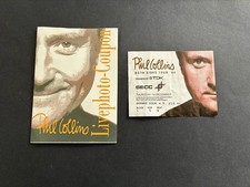 Phil Collins Ticket And Leaflet 1994