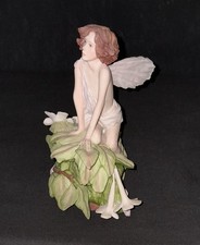 Jasmine Fairy Figurine, Hand Painted, Danbury Mint, Cicely M Barker 1988