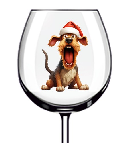 12x colourful christmas funny - 12x,