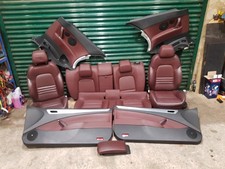 07 Peugeot 407 Coupe Front Rear Leather Seats Door Cards Complete Interior