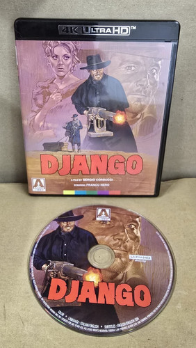 Django uhd blu ray arrow - 4k,
