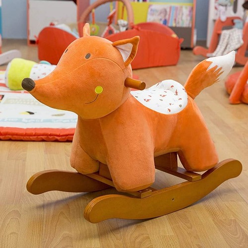 Orange fox plush - fox,