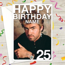 GEORGE MICHAEL Personalised