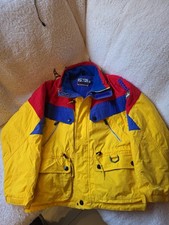 Vintage Ski Jacket Uk S Yellow