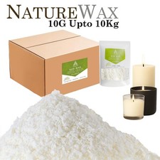 Soy Wax Flakes 100GM - 10KG | 100% Pure Natural Soya Wax for Candle Making