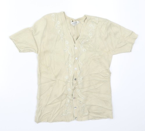 Paramour womens beige - paramour, v-neck