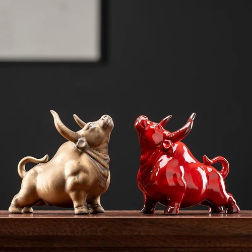 Ceramic red bull stock market - ceramic,