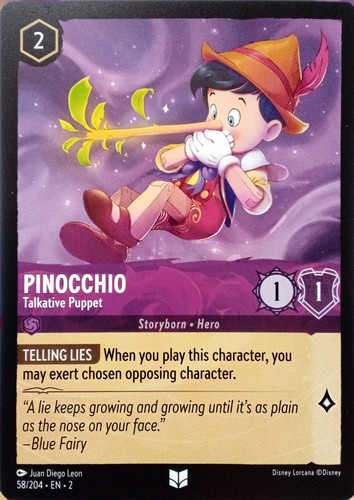 204 pinocchio talkative - 58/204,