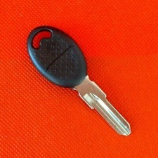 Aftermarket key for Aprilia cut from code or picture (black)