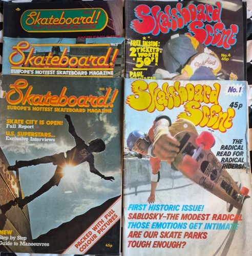 Skateboard magazines verious - magazines,