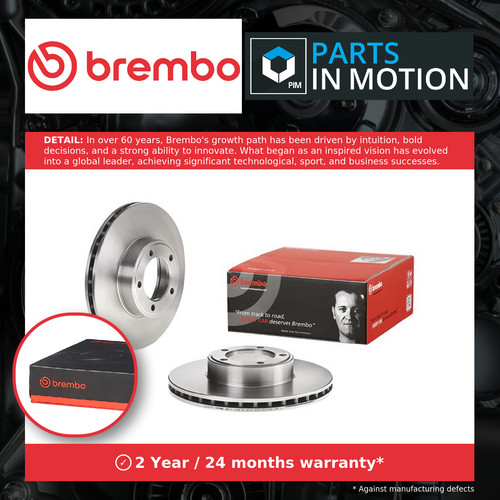 Brake discs pair - brake,