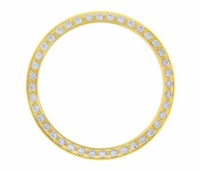 GOLD CREATED DIAMOND BEZEL FOR